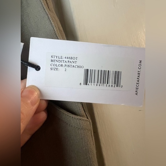 NWT Apiece Apart Bendita Pants in Pistachio 2 - Picture 11 of 15